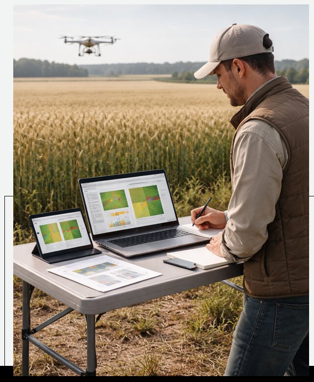 Система AI прогнозирования урожайности для точных агрономий в Щекине