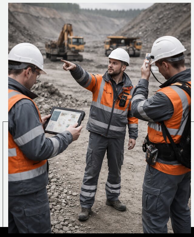 Система контроля персонала для горнодобывающей отрасли в Щекине