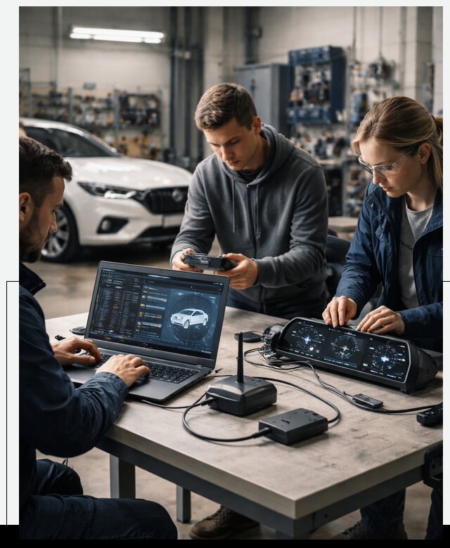 Разработка Connected Car и ПО для автопрома в Щекине