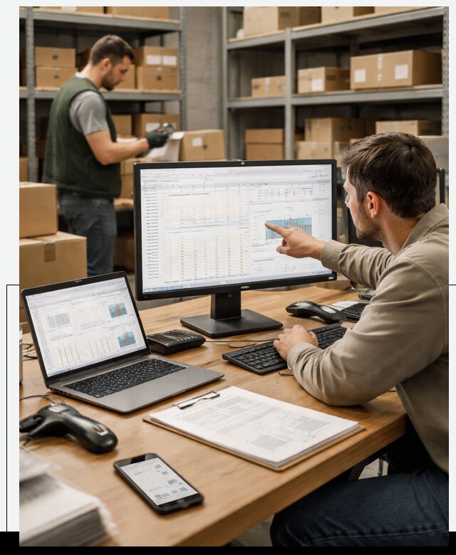 Автоматизация торговых сетей: ERP и учёт в Щекине под ключ