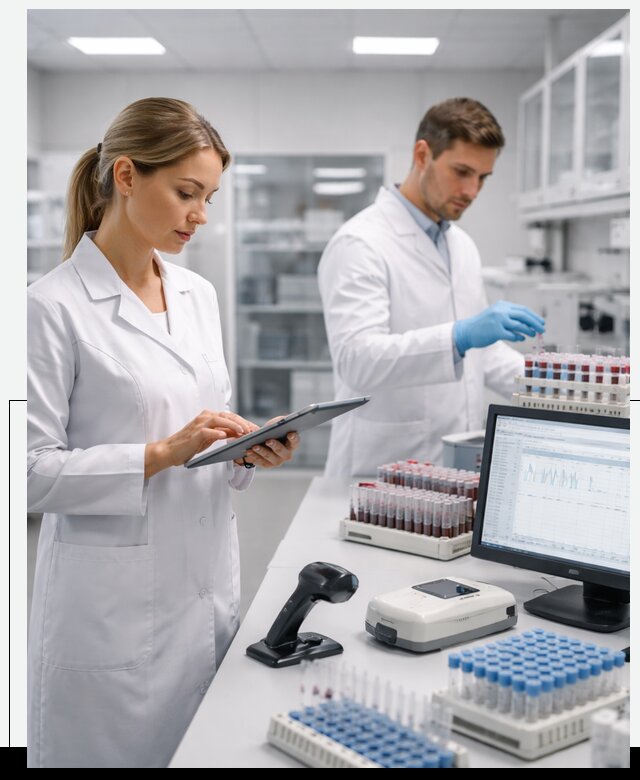 Разработка и внедрение LIMS системы для биотех лабораторий в Щекине