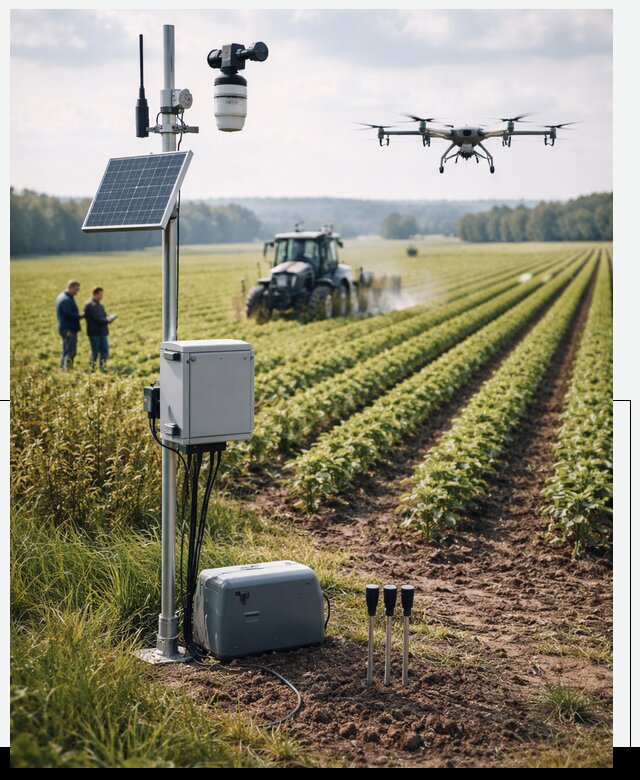 Разработка IoT мониторинга полей в Щекине от 8748 р. | АвикейЕкн